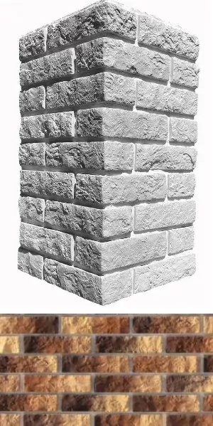 Искусственный камень 311-45 Алтен брик угол 7.5х18.5x5.5