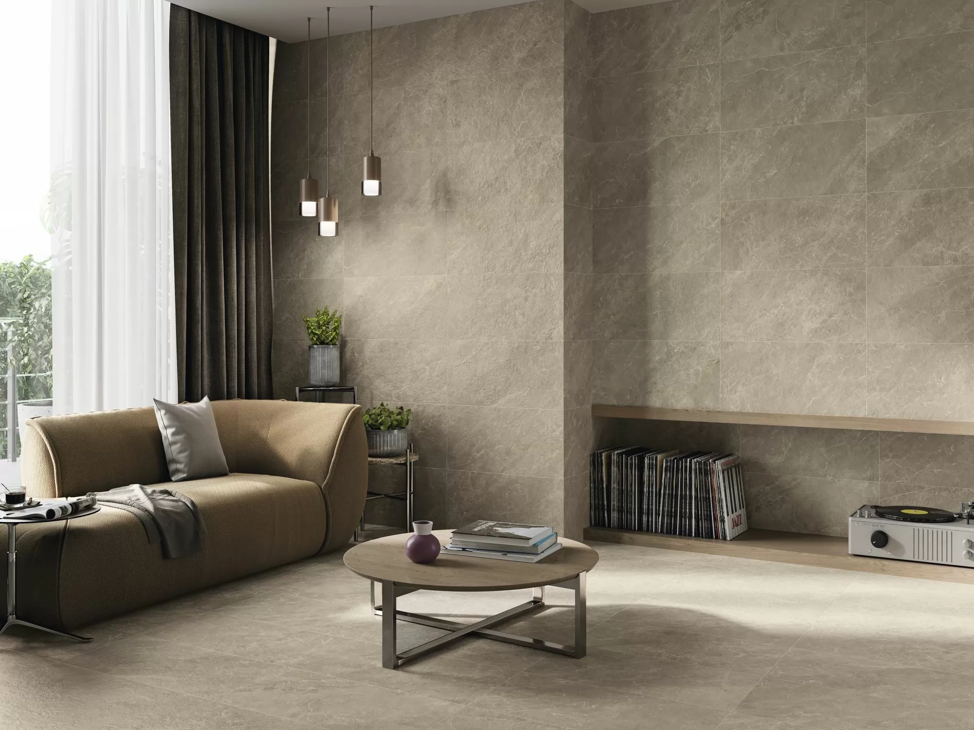 Плитка Balmoral Naos Taupe Rectificado 40х120