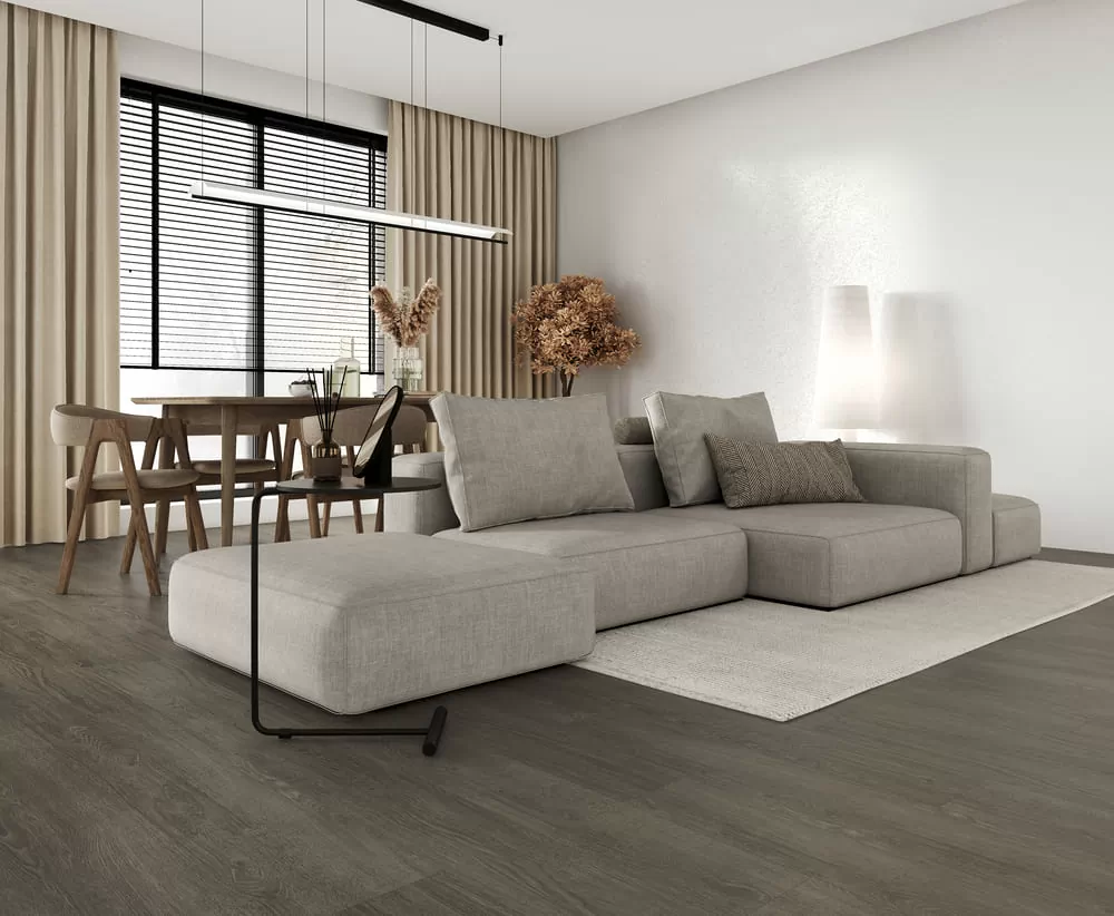 Керамогранит K948003R0001LPEB Malva Taupe серо-коричневый структурный 19.7x119.7