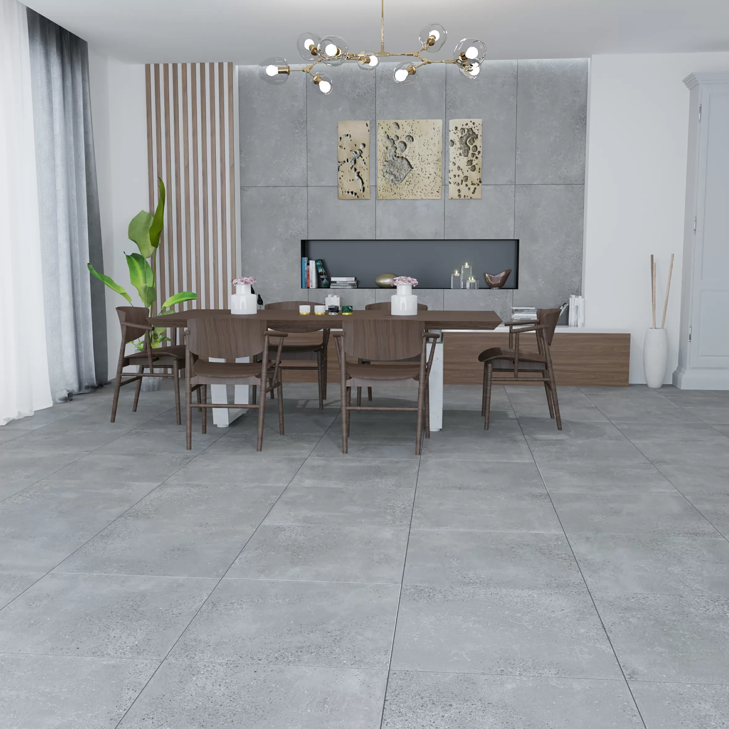 Керамогранит Tiffany графитовый 60х120