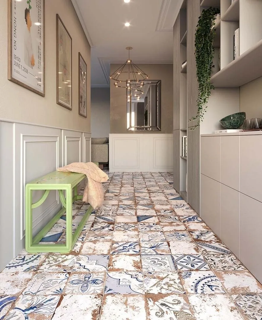 Керамогранит Memory 7 Verde Brillo 58x58