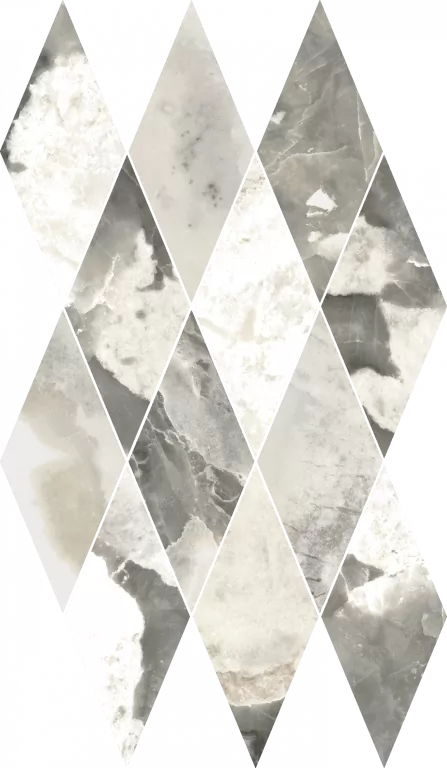 Мозаика 620110000209 Stellaris Dover Light Mosaico Diamond Lux 28x48