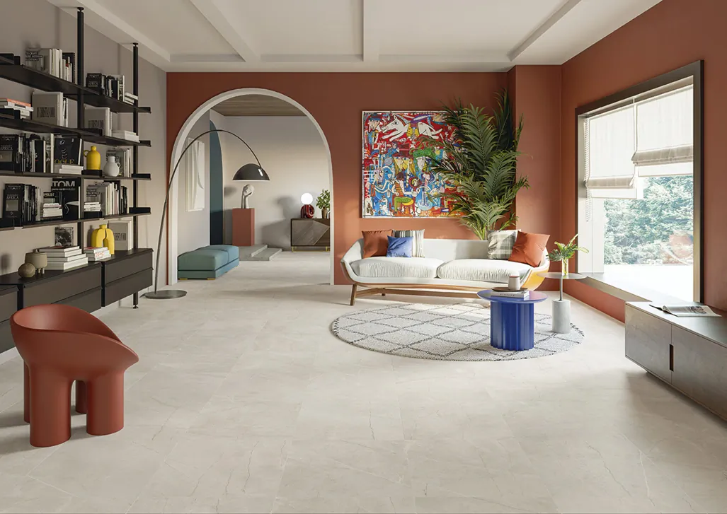 Керамогранит 610080000235 Фьямма Уайт Вставка Фрэйм 60х60