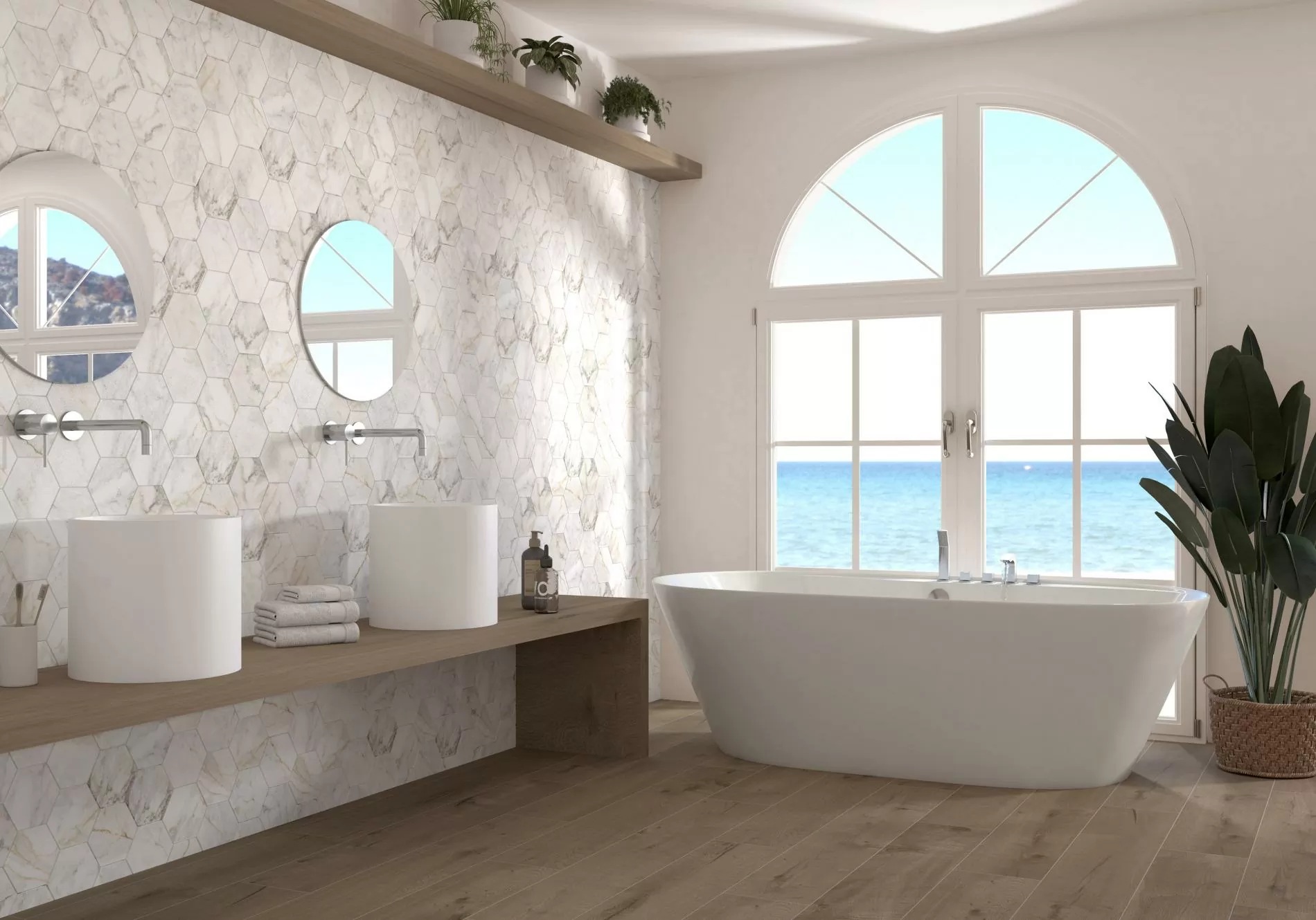 Керамогранит Es.Oldmanor Dark Matt Rect. 90x90