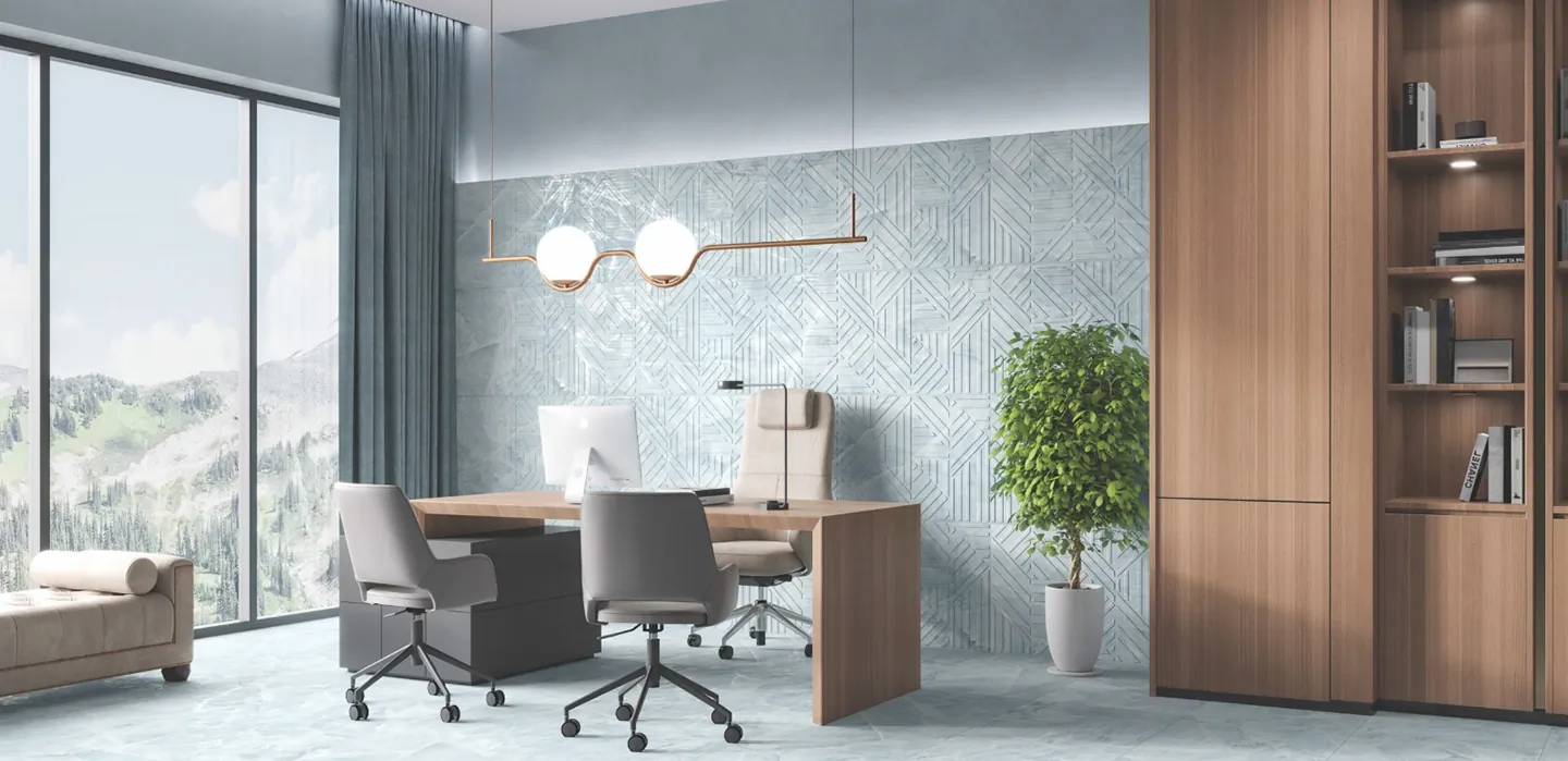 Керамогранит Opal Decor Mint Blue Lush Plus 60x120