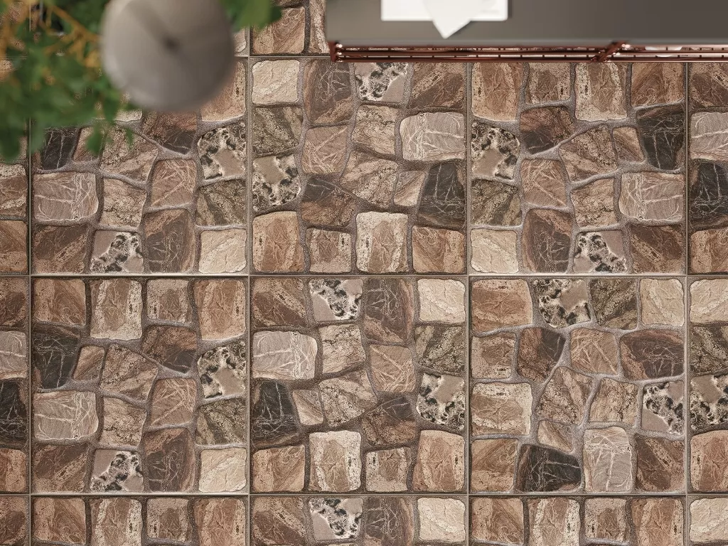 Керамогранит A16427 Vilio коричневый рельеф 29,8x29,8