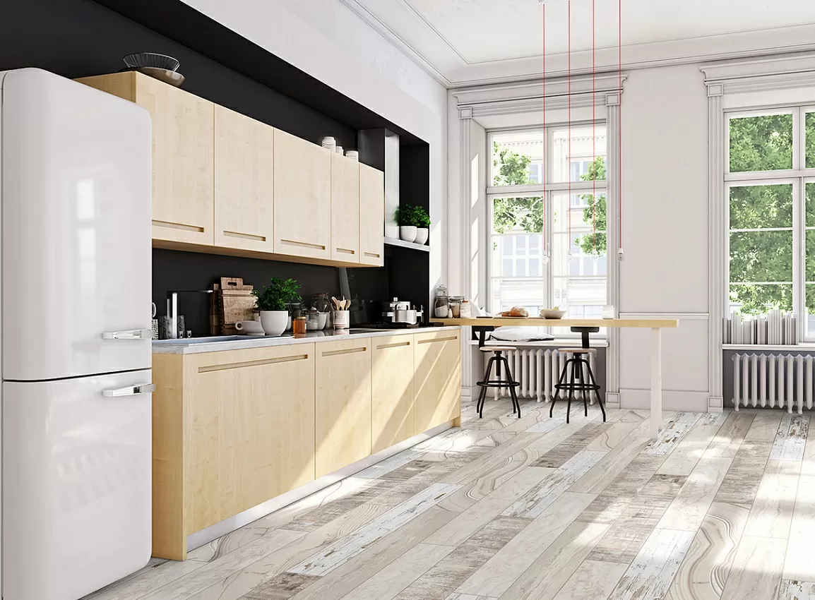 Керамогранит Palau White 15x90