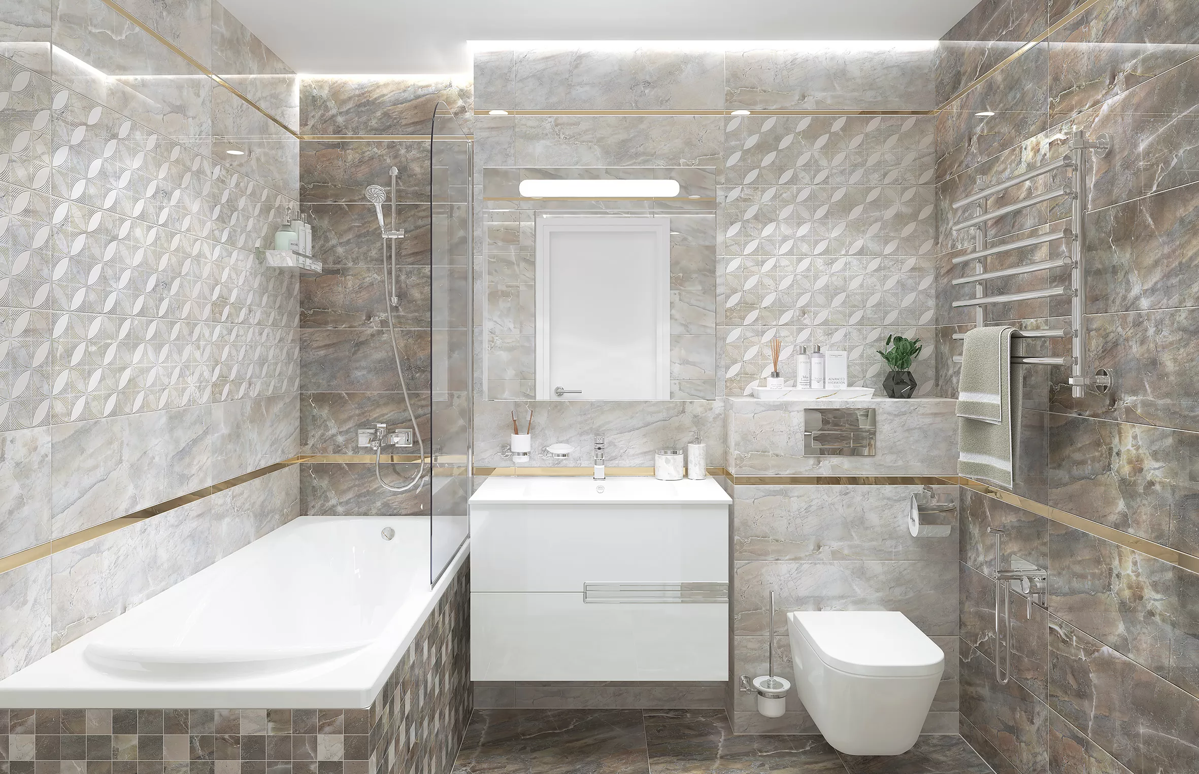 Керамогранит RI 0056 Rich коричневый 60х60