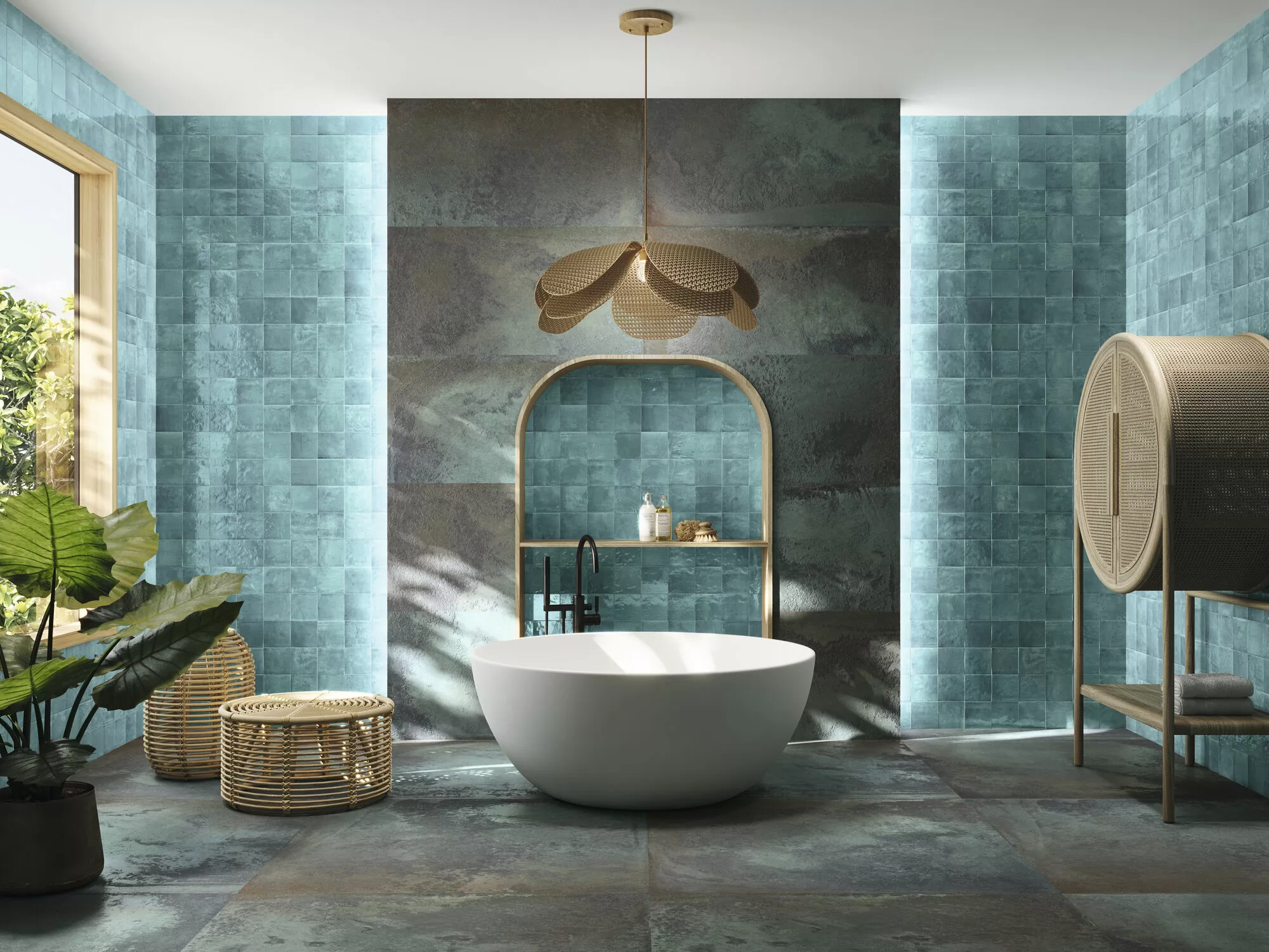 Керамогранит A040763 Reef Aquamarine Rect. 60х60