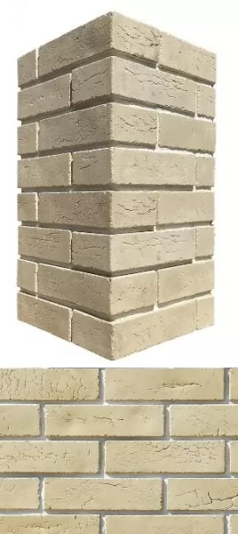 Искусственный камень 360-15 Терамо брик II угол 10x22,5x6,5