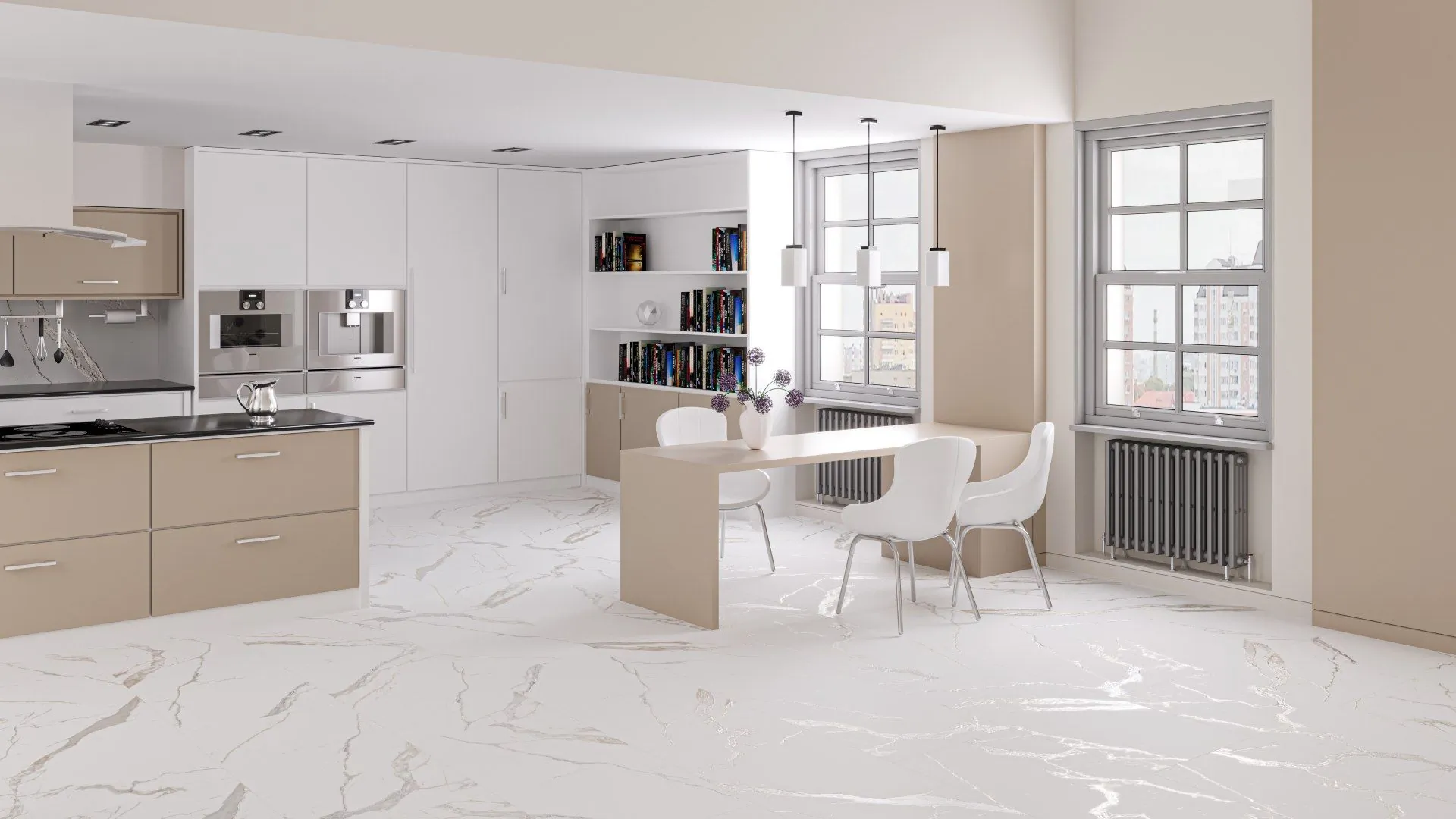 Керамогранит N12003 Venus Bianco Polished 60x120