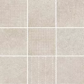 Керамогранит 23547 Micro Evoke Taupe 20*20 (9 вариантов паттерна)