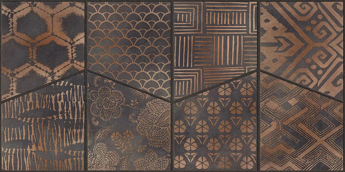 Керамогранит Vintage Pecan Arte Carving 60x120