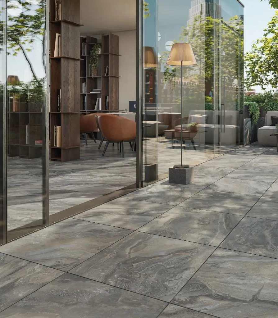 Керамогранит 620090000717 Бортик Гриджио Оробико закругленный 30х60