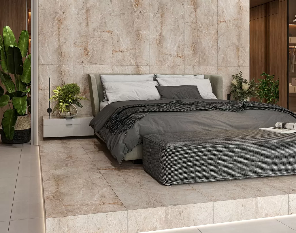 Керамогранит S4433C Pietra Bianco Carving 60x120