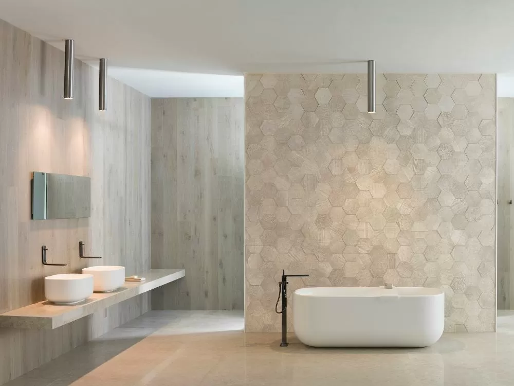 Керамогранит L241713831 Amsterdam 2D Hexagon Grey 19x19