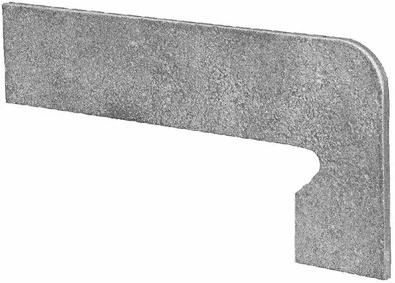 Клинкерная плитка Zan.VEGA GRIS DERECHA правый 39,5x17,5