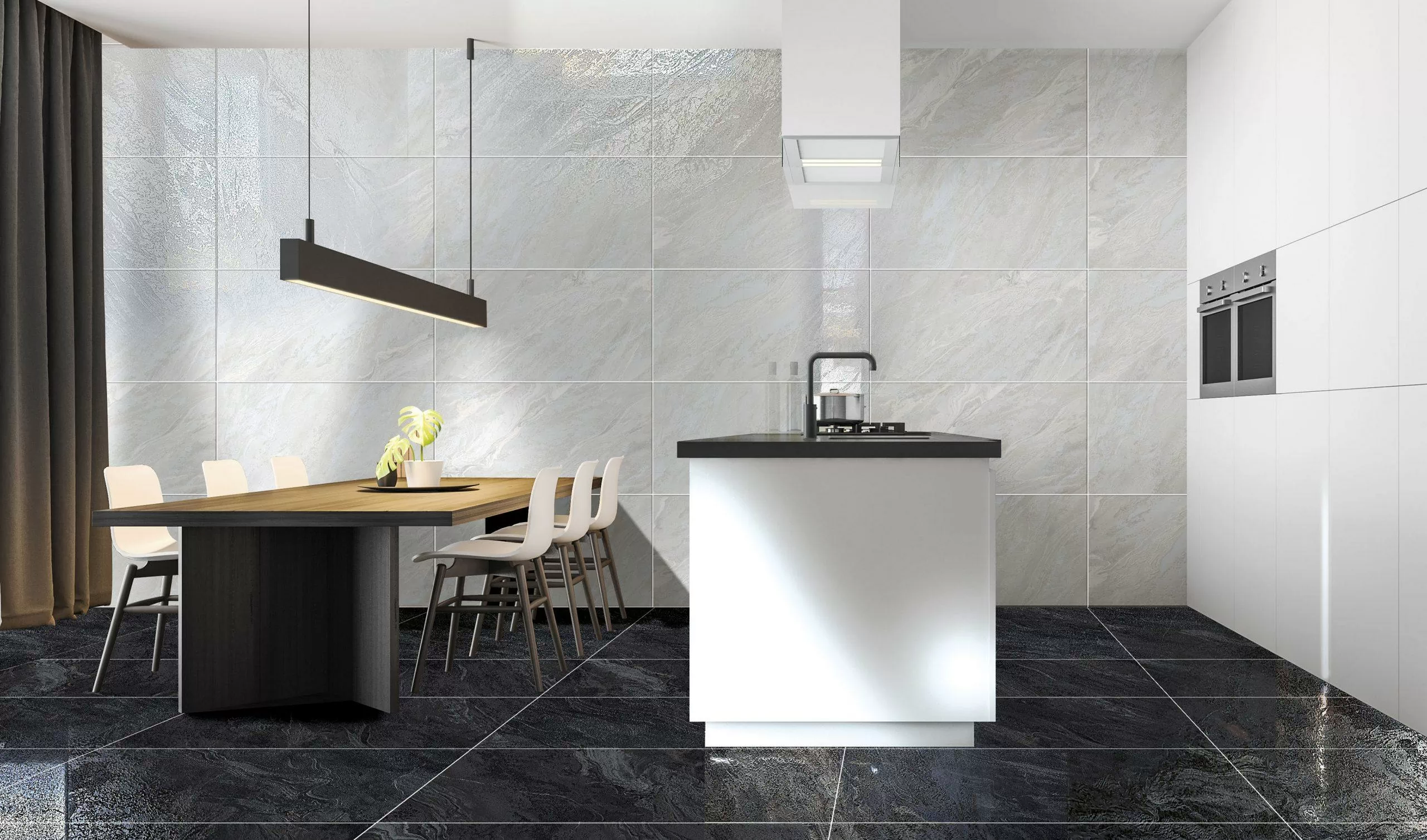 Керамогранит ISW12 Istinkto Lapp. White 60x120
