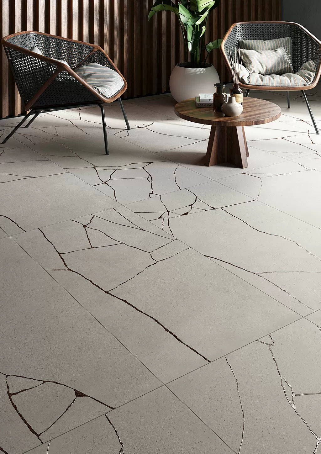 Керамогранит Kintsugi Hibi Moonlight Nat 60х60