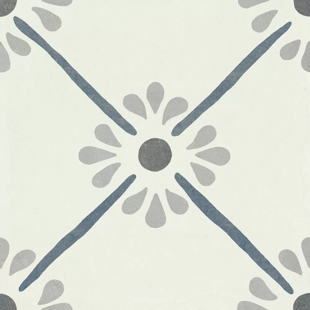 Керамогранит 37787 Provenza Blue Flower/22,3 22,3x22,3
