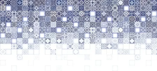 Плитка HAG451D Hammam рельеф многоцветный 20x44
