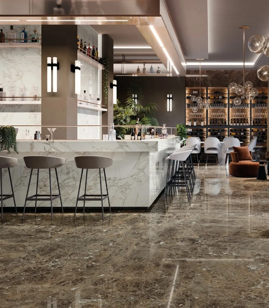 Керамогранит 600180000005 Charme Deluxe Арабескато Уайт Люкс Рет 120x278