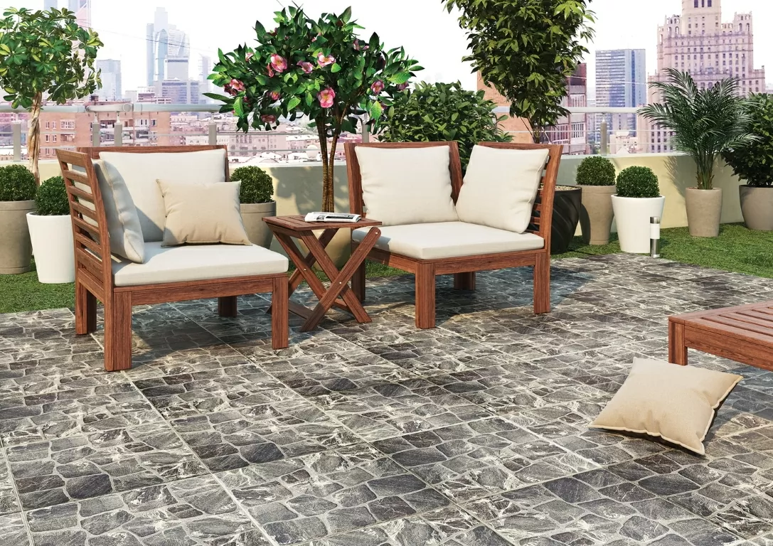 Керамогранит A16427 Vilio коричневый рельеф 29,8x29,8