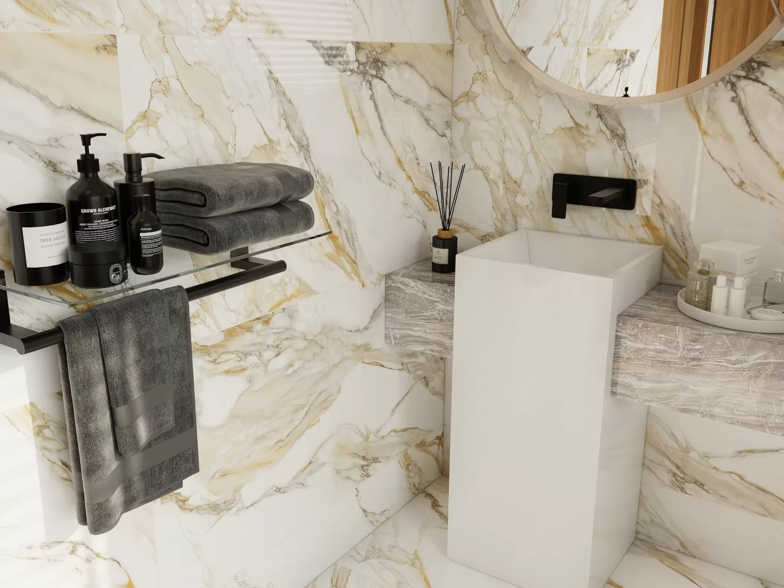 Керамогранит Calacata Paonazzo 1200x600