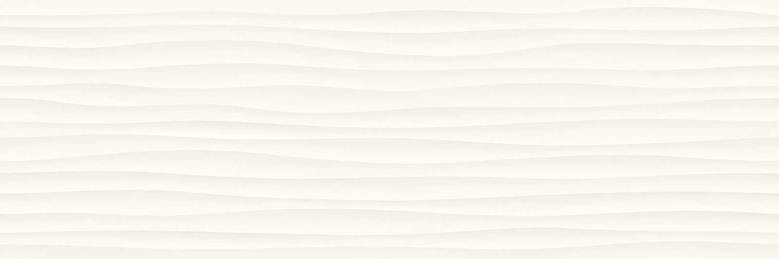 Плитка M1J4 Eclettica White Struttura Wave 3D Rett 40x120