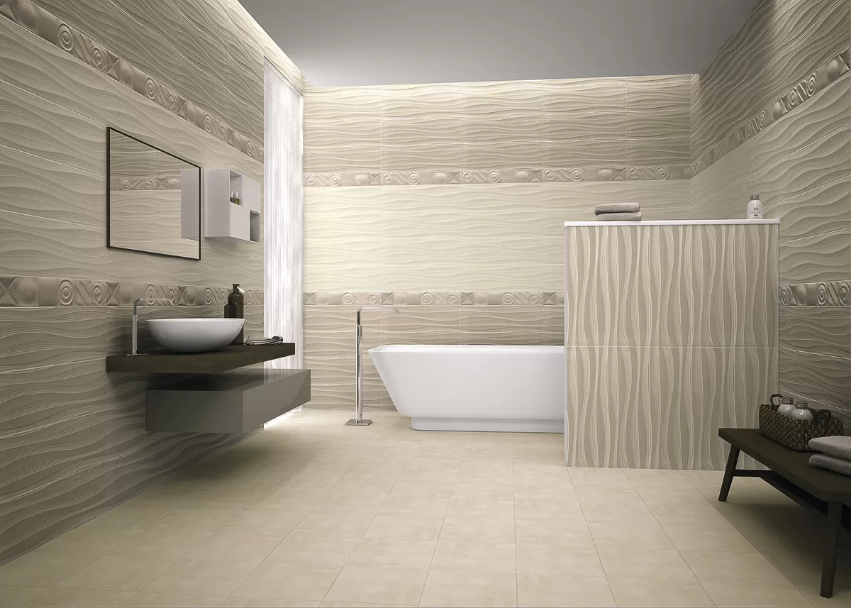 Плитка Victoria Crema 25x75