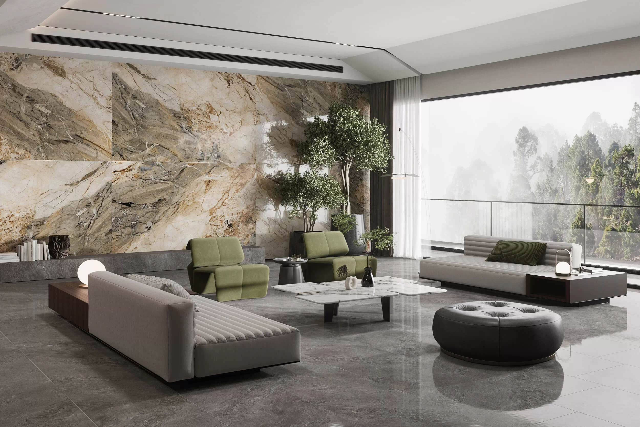 Керамогранит 1065 Canyon Gardenia Grip 120x60