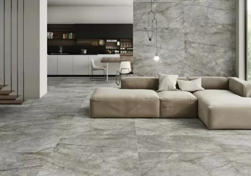 Керамогранит Rain Forest White Mat Rect 60x120