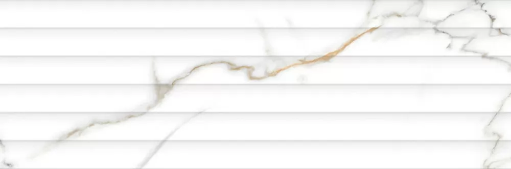 Плитка Statuario Iron Ore Linea Glossy 30x90x1,05