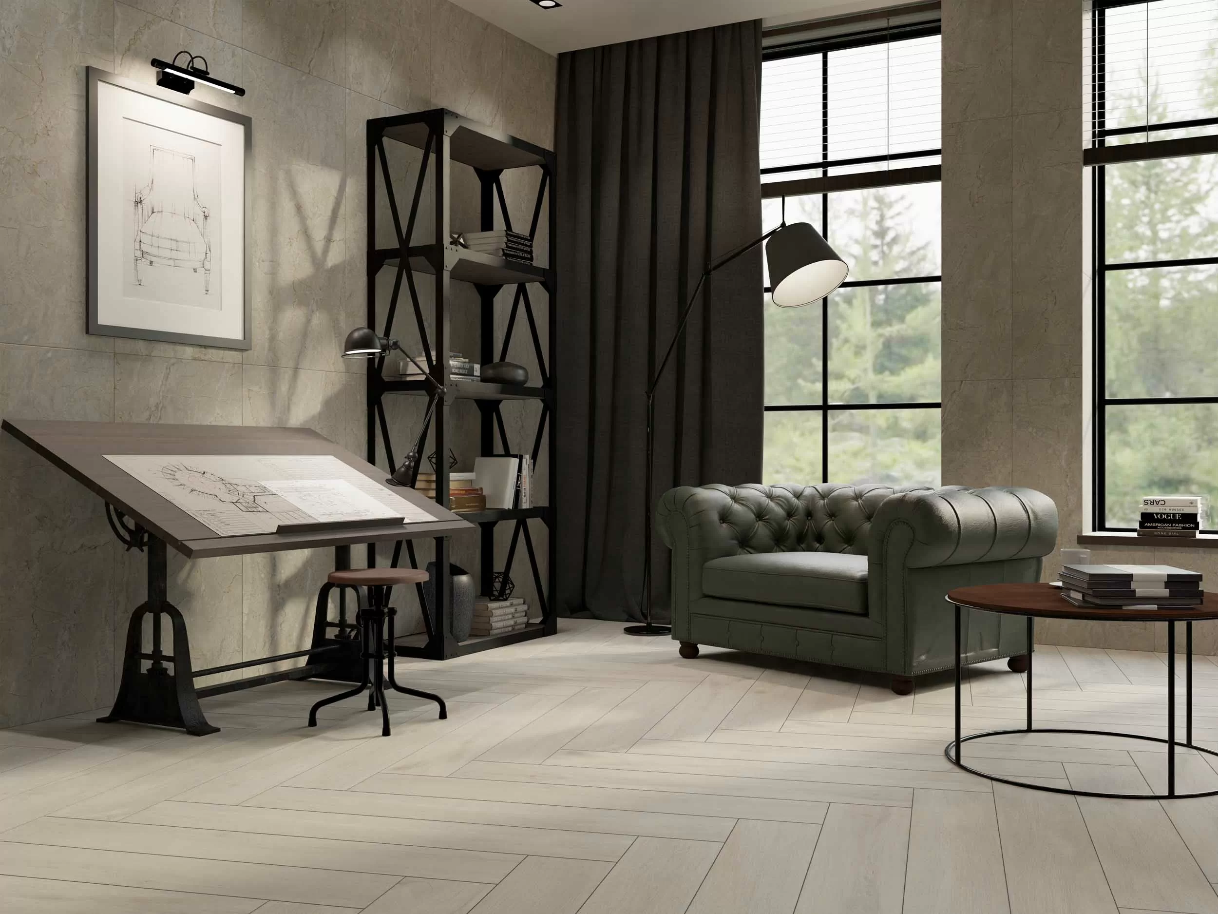 Керамогранит BR02 Bernini Beige плинтус полированный 7x60