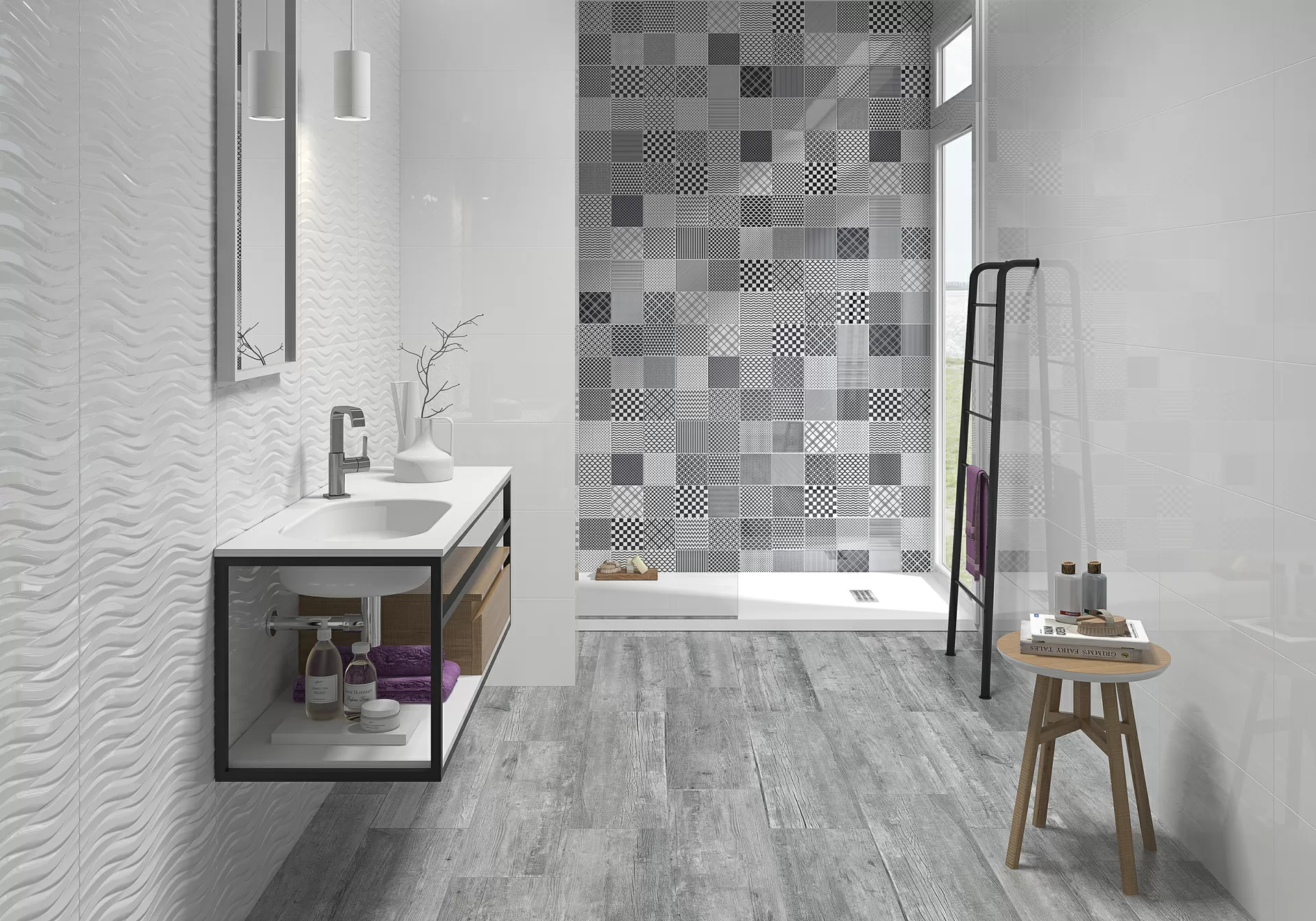 Плитка DECOR HEXATILE MULTICOLOR 30*60
