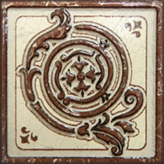 Керамогранит Вставка Брюссель 6х6