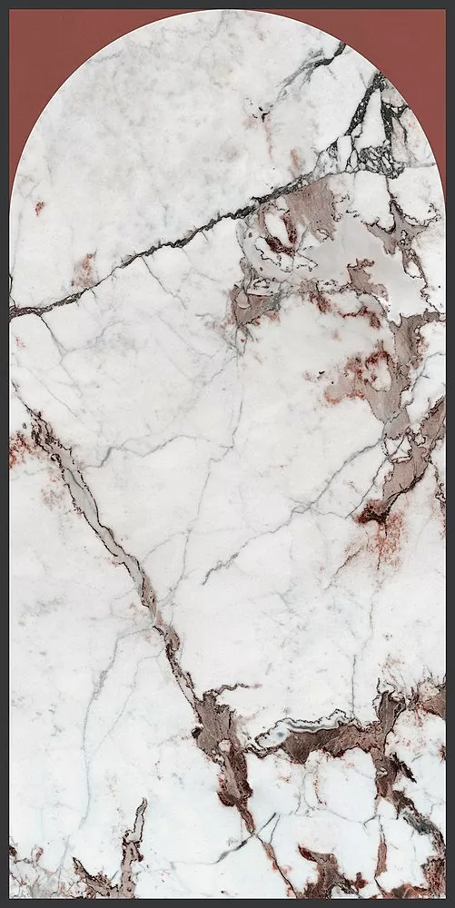 Керамогранит 764111 Policroma Arco Breccia-Mattone Mat Ret 6mm 120x240