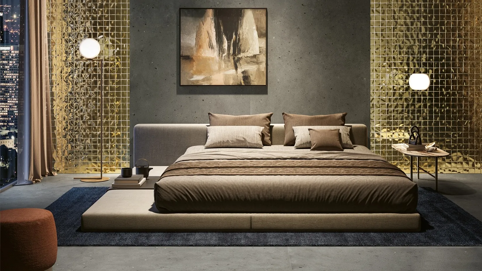 Керамогранит 600010001808 Avantgarde Black Ret 120x120