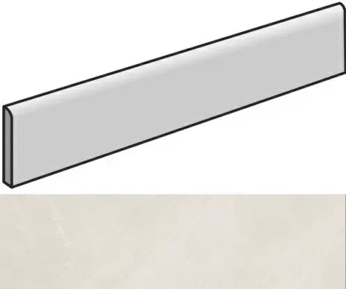 Керамогранит 610130005304 Continuum Polar Battiscopa 7.2x60