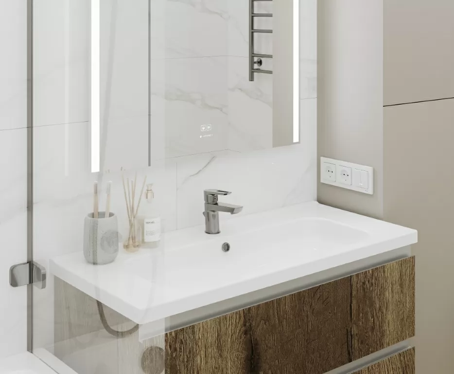 Керамогранит Calacatta Faro Grey Белый Полированный 60х60