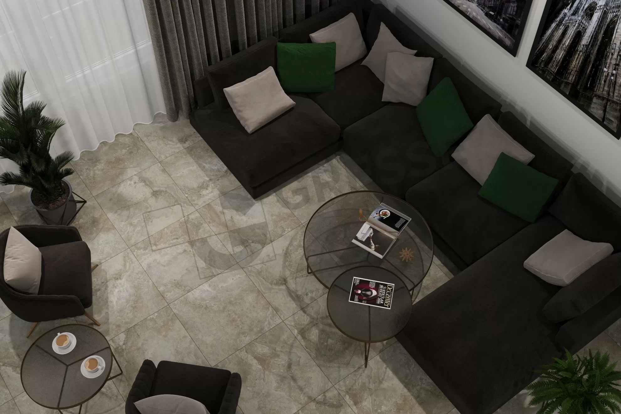 Керамогранит GRS02-08 Petra Debris 120x60