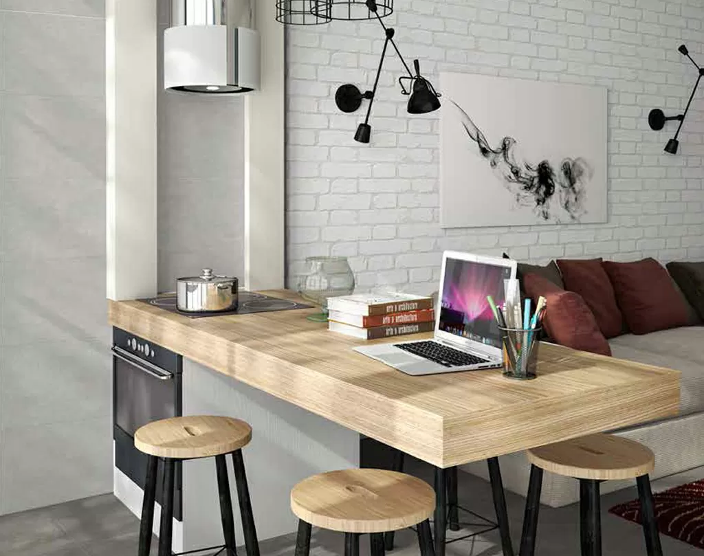 Плитка Microcemento Blanco 30x90