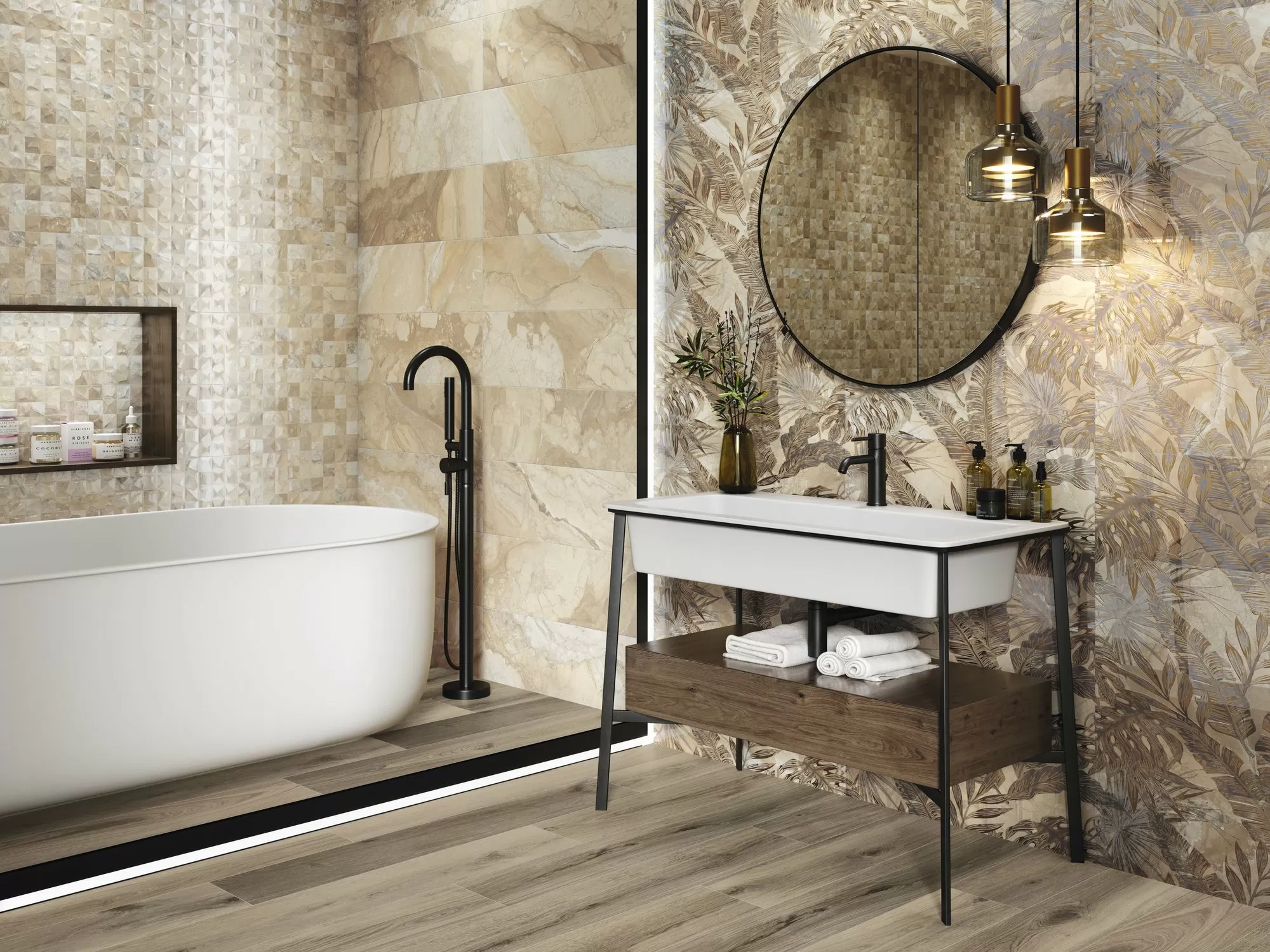 Плитка A037054 Cenefa Rex Cream 10x25