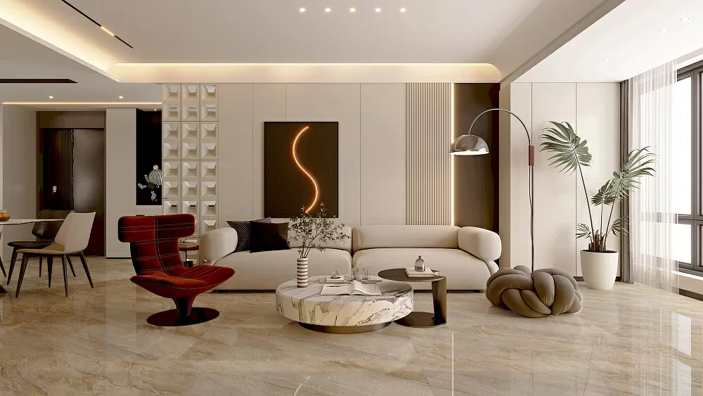 Керамогранит BHW-0044 Brown Marble Polished 600x1200x8