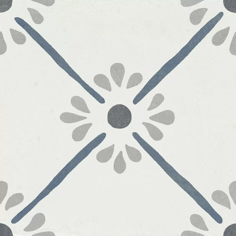 Керамогранит 37787 Provenza Blue Flower/22,3 22,3x22,3