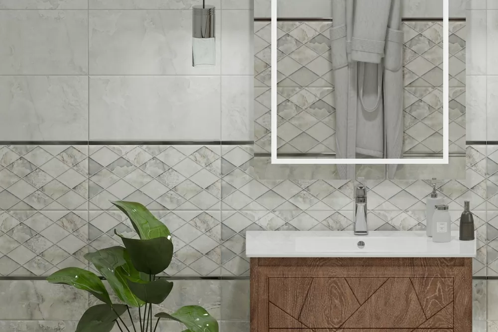 Плитка 5 SE 0146 Selesta Grey Decor 25x50