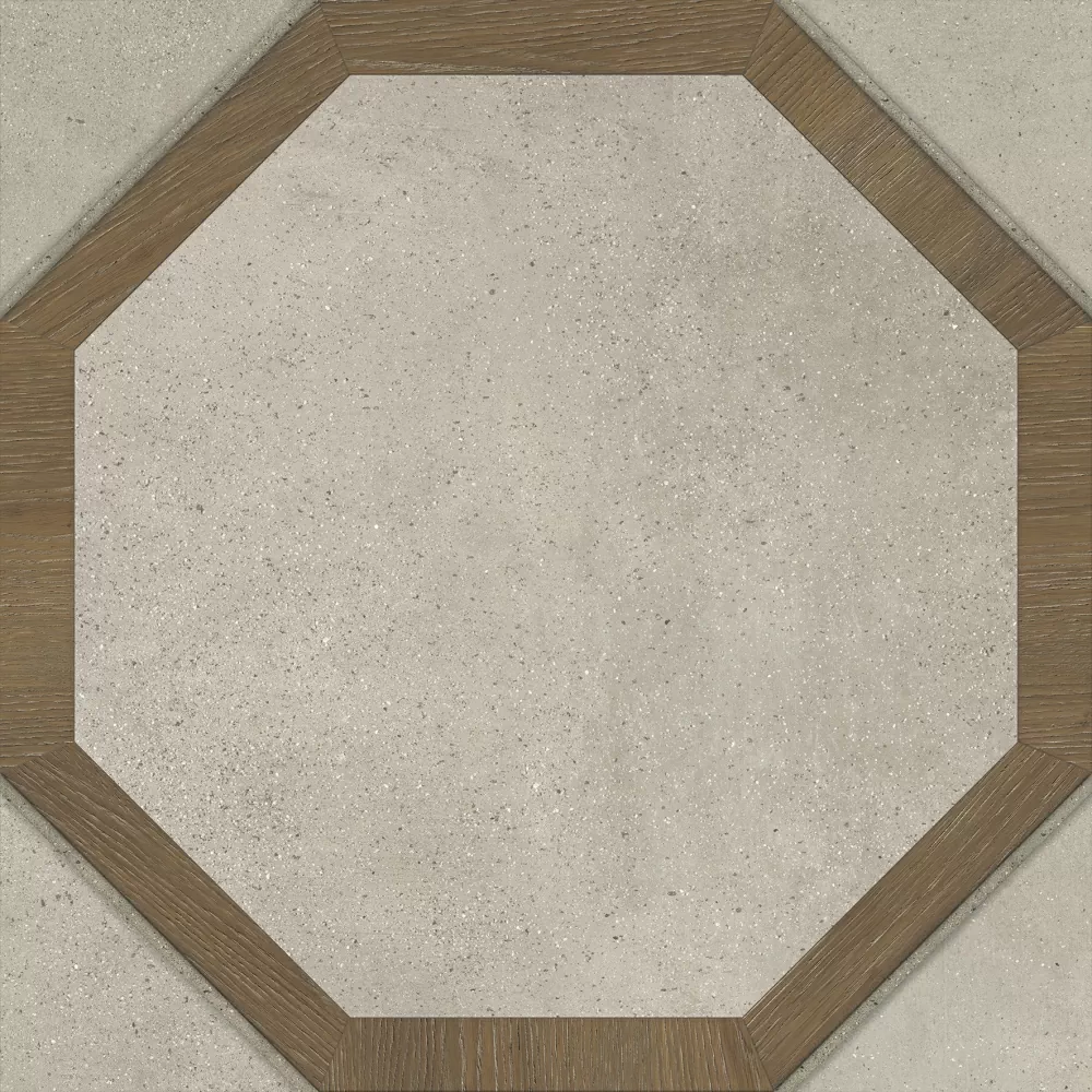 Керамогранит А16066 Ivo серый рельеф 29,8x29,8