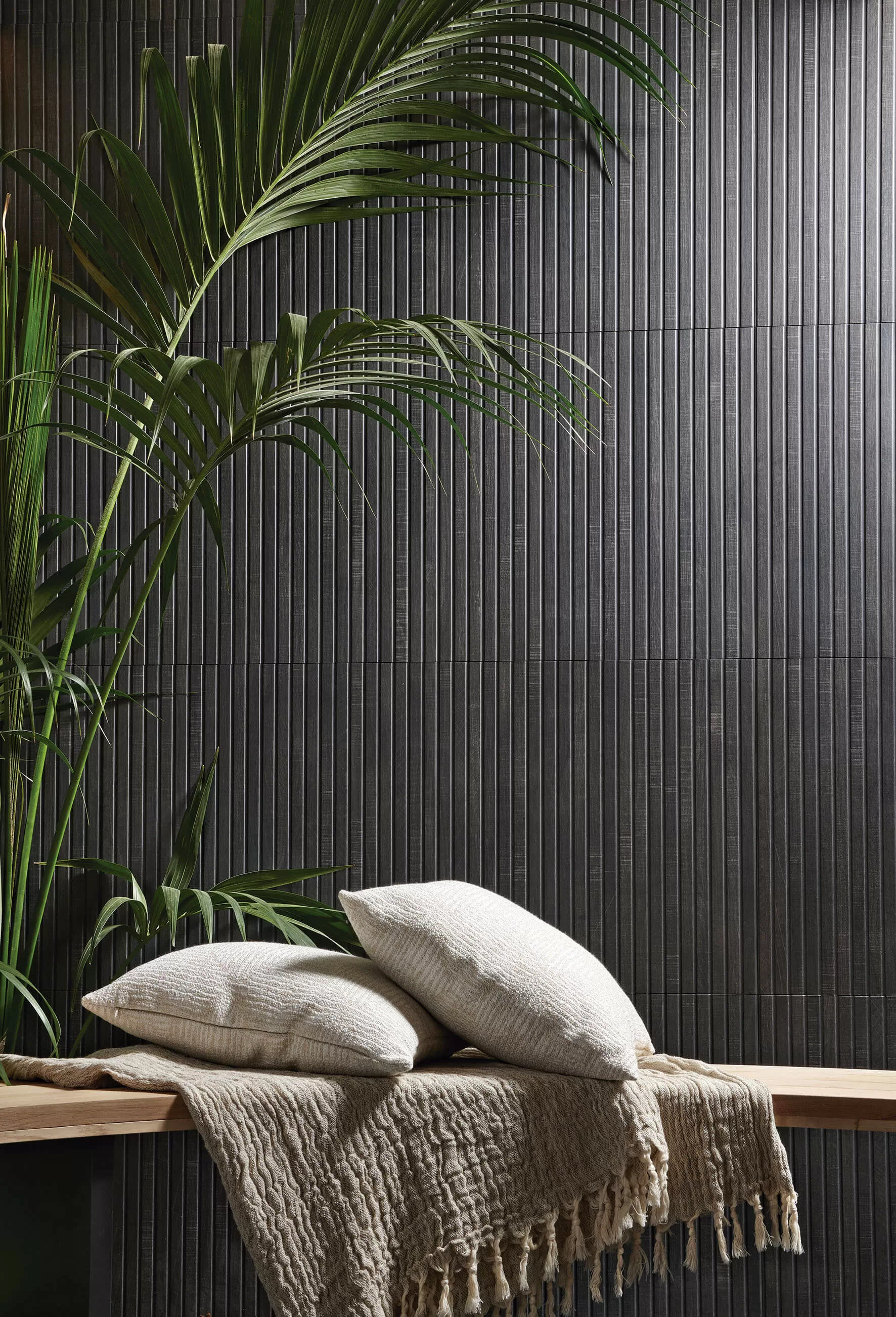 Керамогранит Artwood Ribbon Black R11 120x60