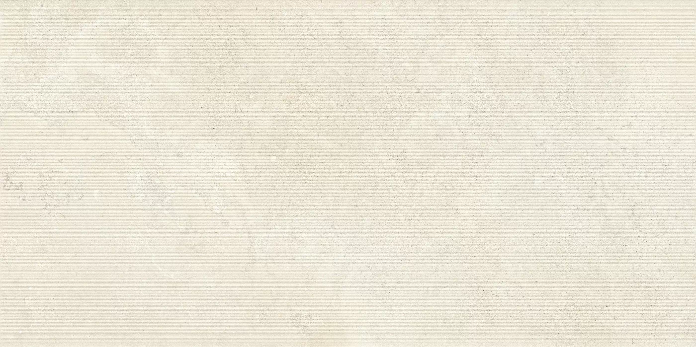 Керамогранит 05598 Limestone Italian White Ribbed Nat Ret 60x120