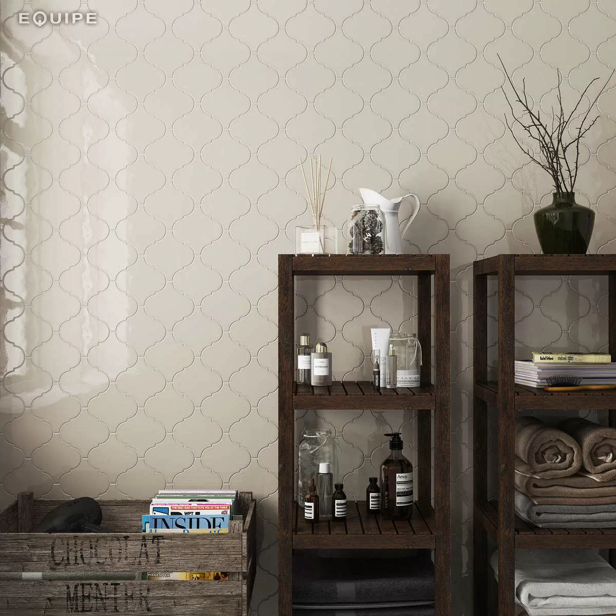 Плитка 21912 HEXAGON SCALE Wall Light Grey 10,7x12,4